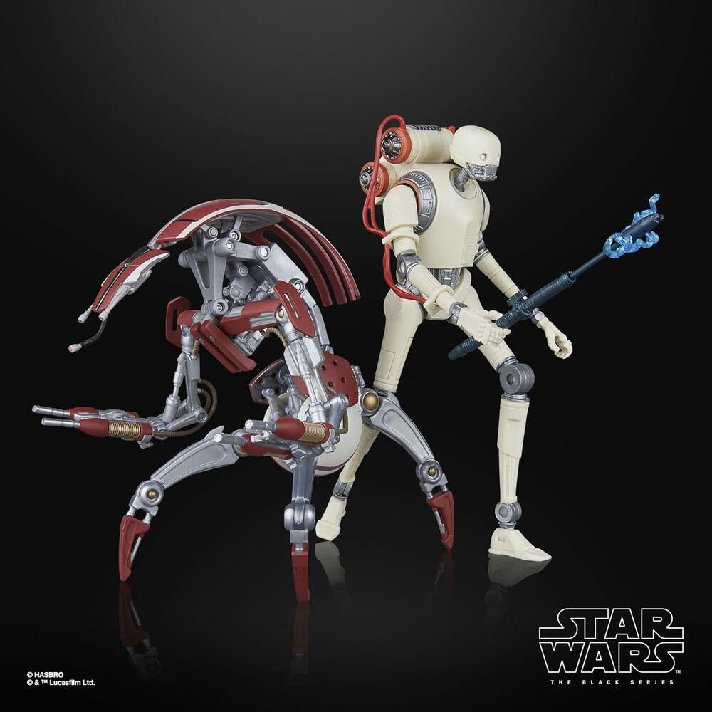 STAR WARS Jedi Survivor - KX Security Droid & Droideka 2Pk Figure 15cm - 5