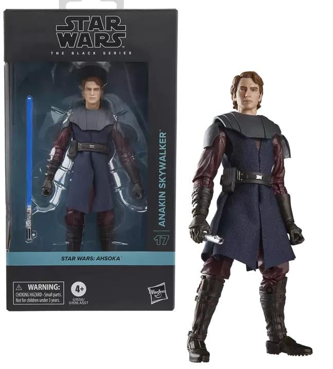 Hasbro Star Wars Black Series Anakin Skywalker – Action Figure 15 Cm Da La Minaccia Fantasma - 6