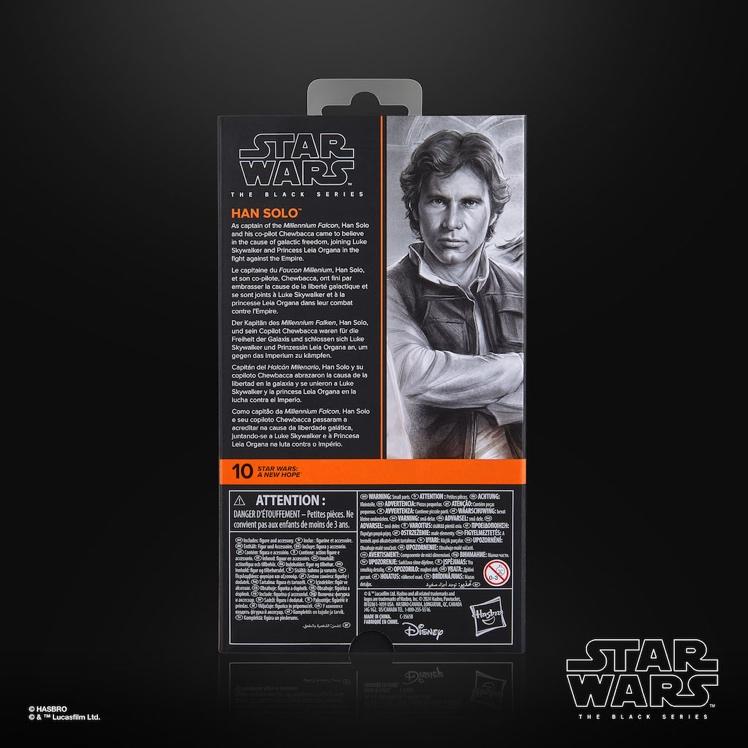 STAR WARS - Han Solo - Figurine Black Series 15cm - 6
