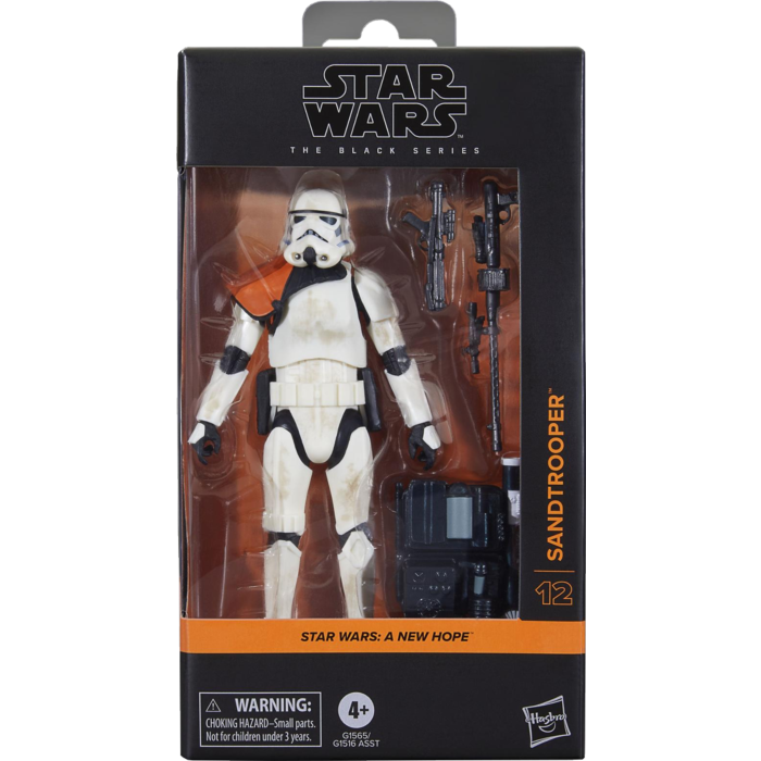 STAR WARS UN NOUVEL ESPOIR - Sandtrooper - Figurine Black Series 15cm - 3