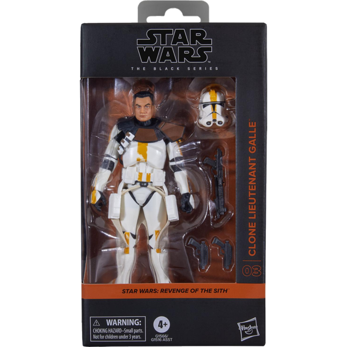 STAR WARS 3 - Clone Lieutenant Galle - Figure Black Series 15cm - 3