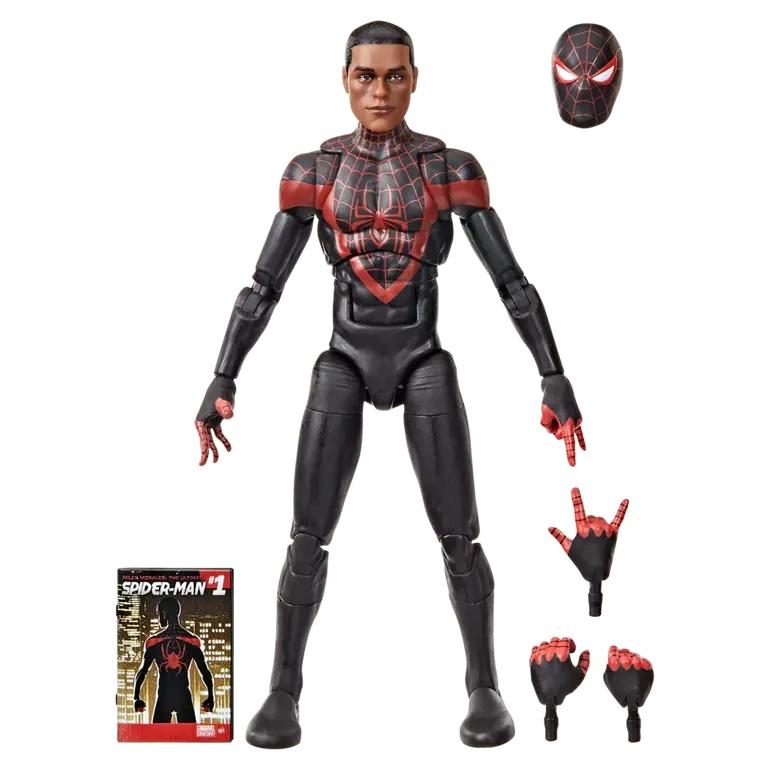 MARVEL - Miles Morales Spider-man - Figurine Legends Series 15cm - 4