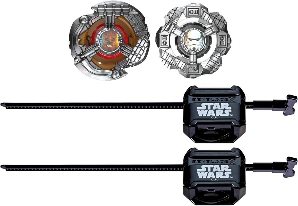 BEYBLADE X - Chewbacca 4-80LF & Stormtrooper 5-70B - 2