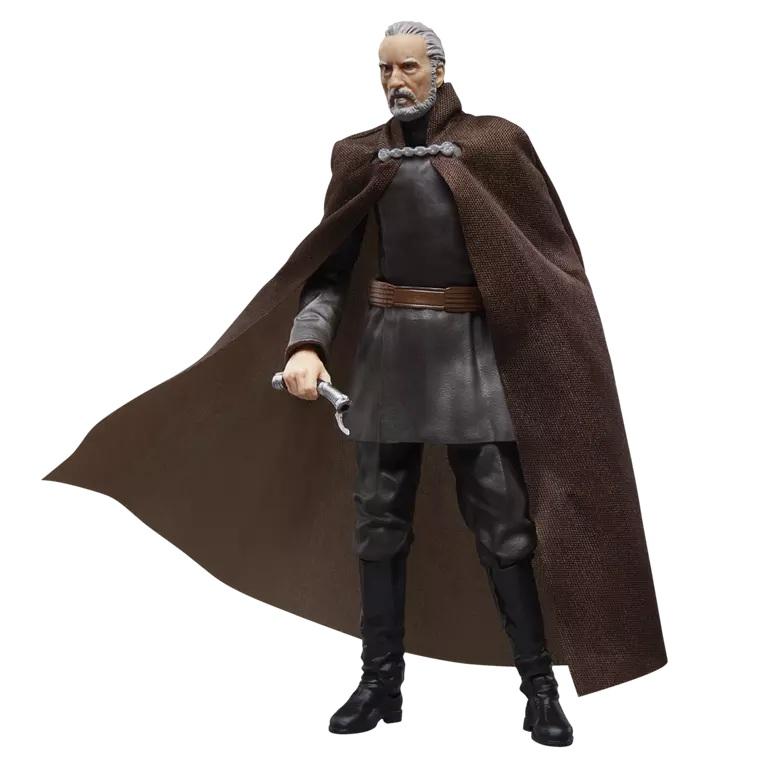 STAR WARS 3 - Comte Dooku - Figurine Black Series 15cm - 4