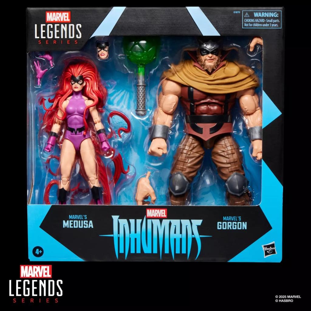 MARVEL - Inhumans Marvel's Medusa & Gorgon - Fig. Legends Series 15cm - 2