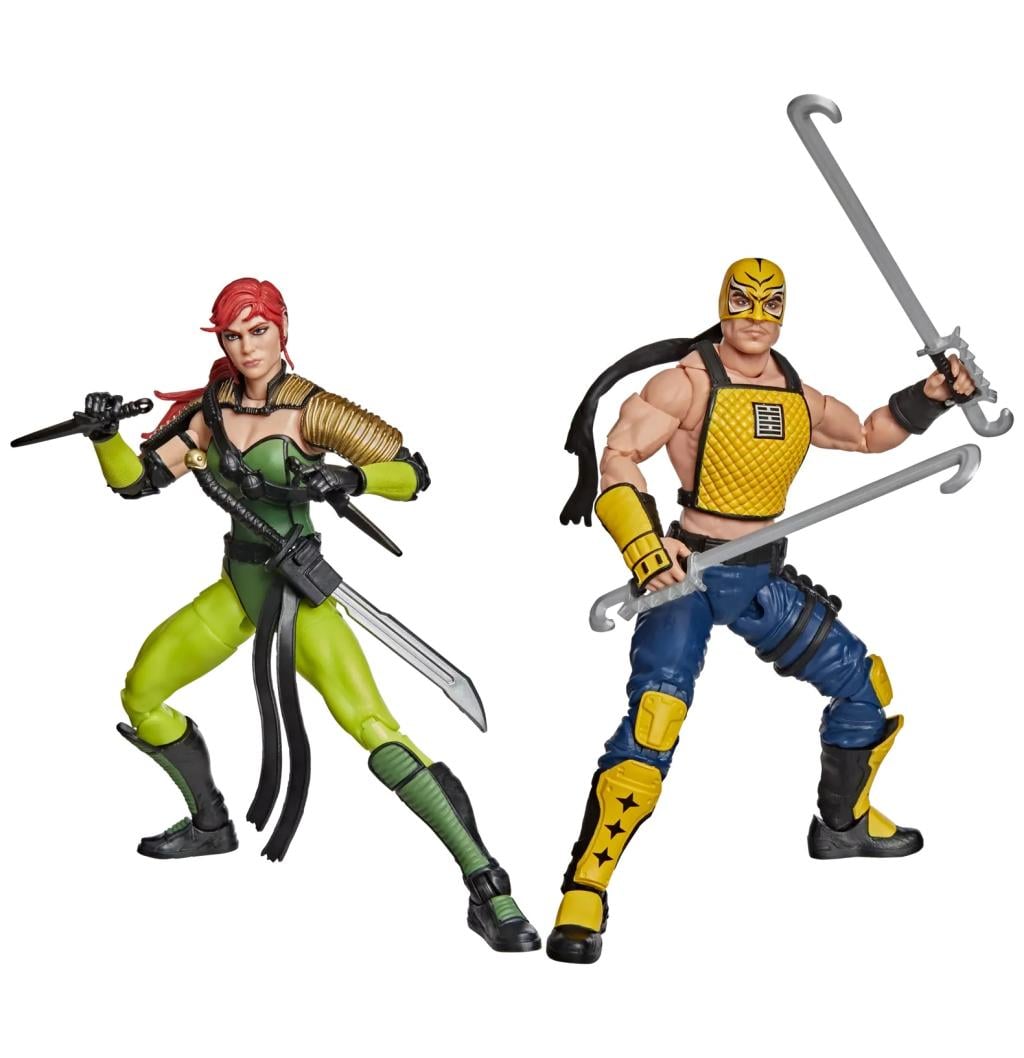 G.I. JOE - Ninja Force Scarlett & T'Jbang -Fig. Classified Series 15cm - 2