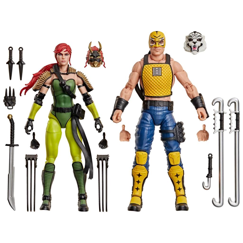 G.I. JOE - Ninja Force Scarlett & T'Jbang -Fig. Classified Series 15cm - 3