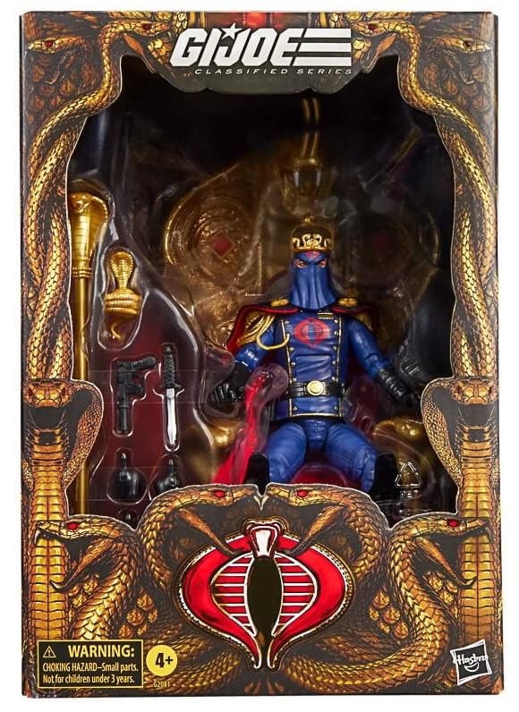 G.I. JOE - Cobra Commander in dress uniform & throne - Figure 15cm - 2