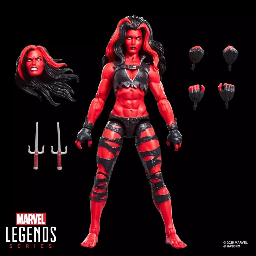 MARVEL - Red She-Hulk - Figure Legends Series 15cm - 6