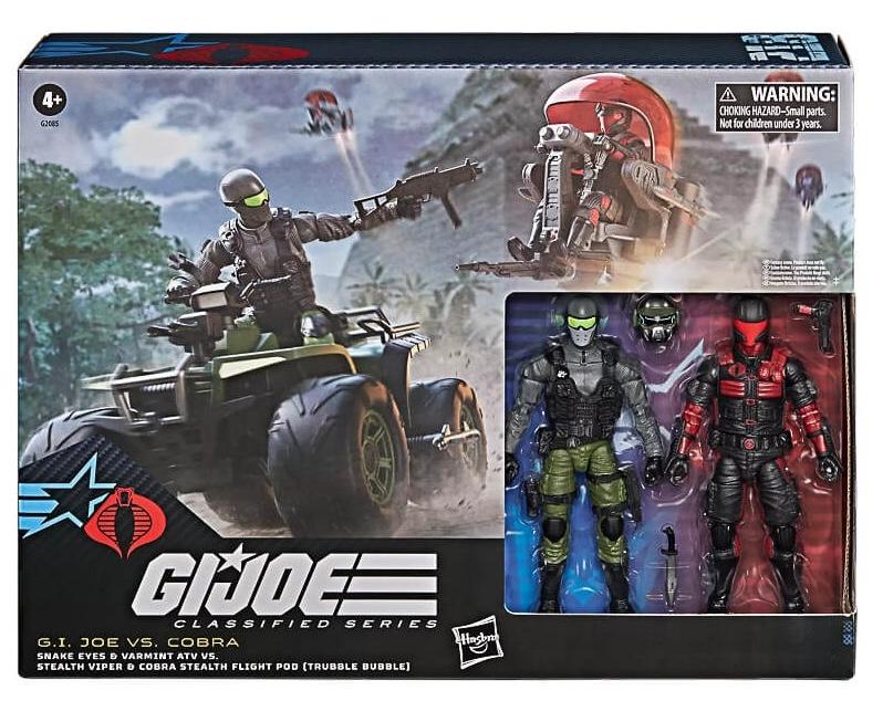 G.I. JOE - Snake Eyes Vs Stealth Viper - Figure Classified Serie 15cm - 2