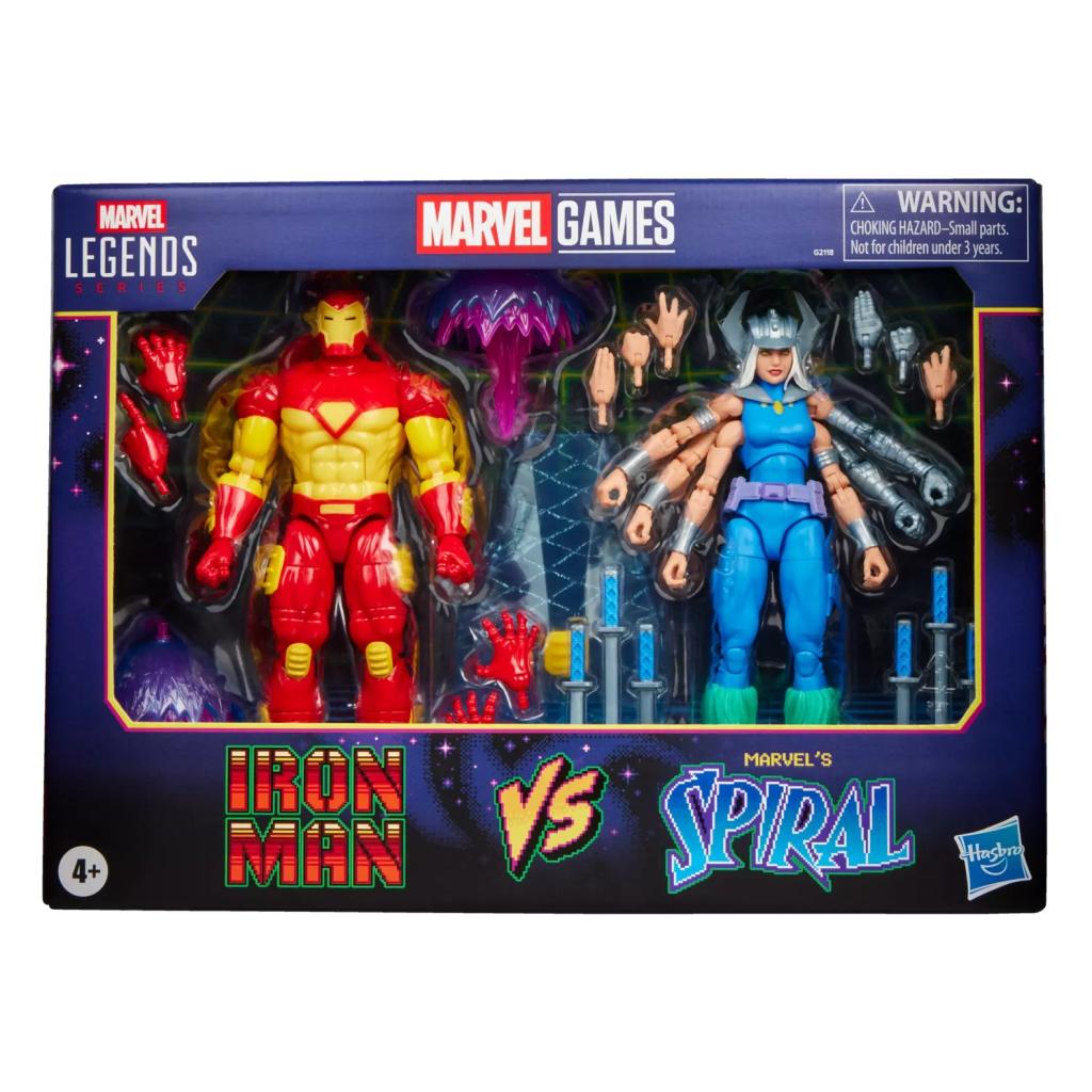 MARVEL - Iron Man vs Marvel's Spiral - Figures Legends Series 15cm - 2