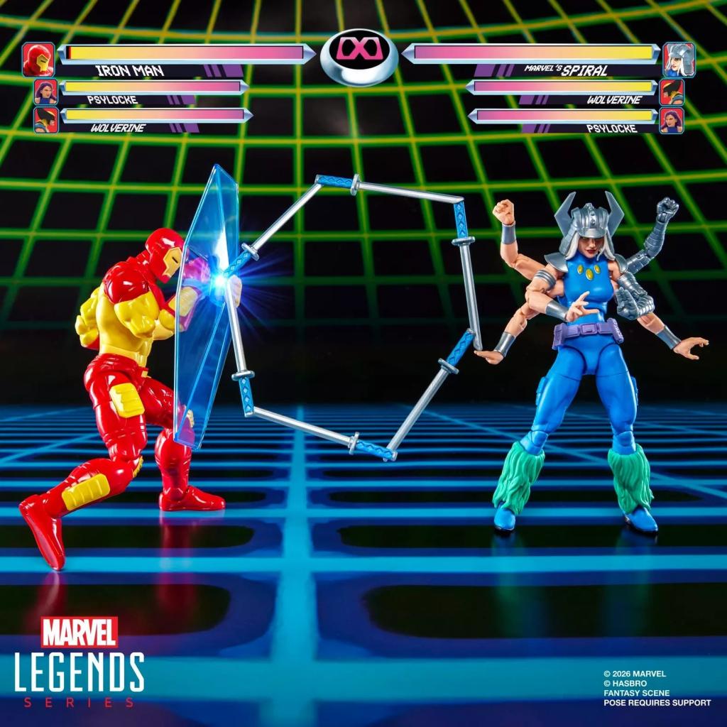 MARVEL - Iron Man vs Marvel's Spiral - Figures Legends Series 15cm - 3