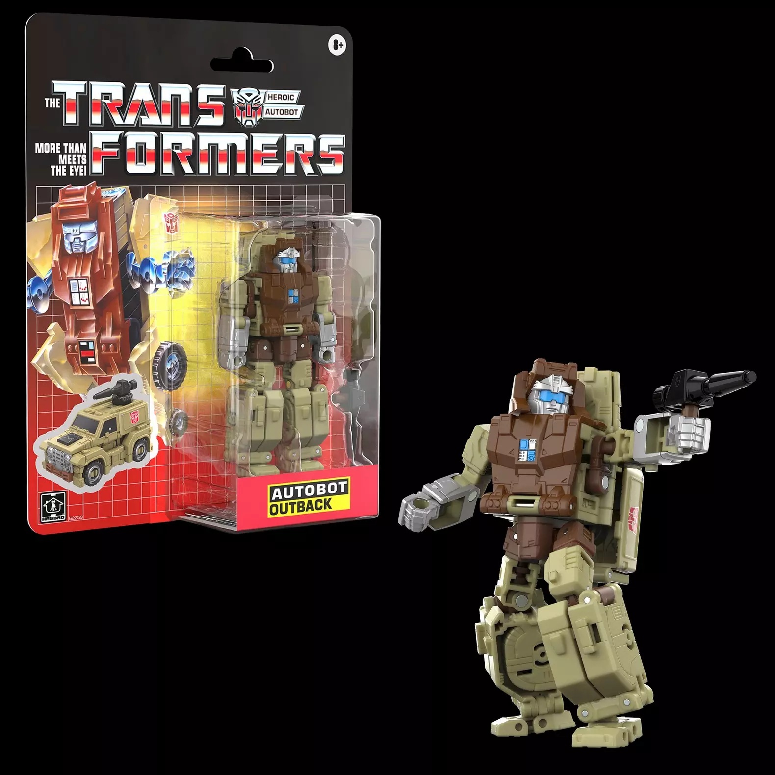 TRANSFORMERS G1 Autobot Outback Figure Retro