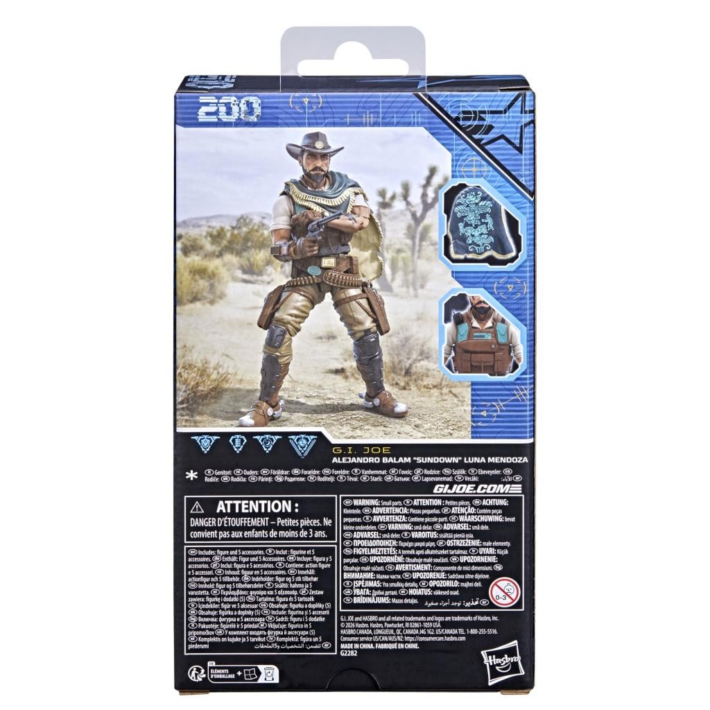 G.I. JOE - Alejandro Balam - Figurine Classified Series #200 15cm - 6