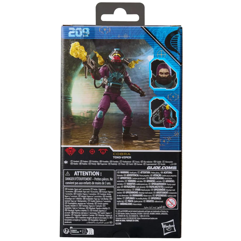 GI JOE - Toxo-Viper - Figure Classified Series 15cm - 3