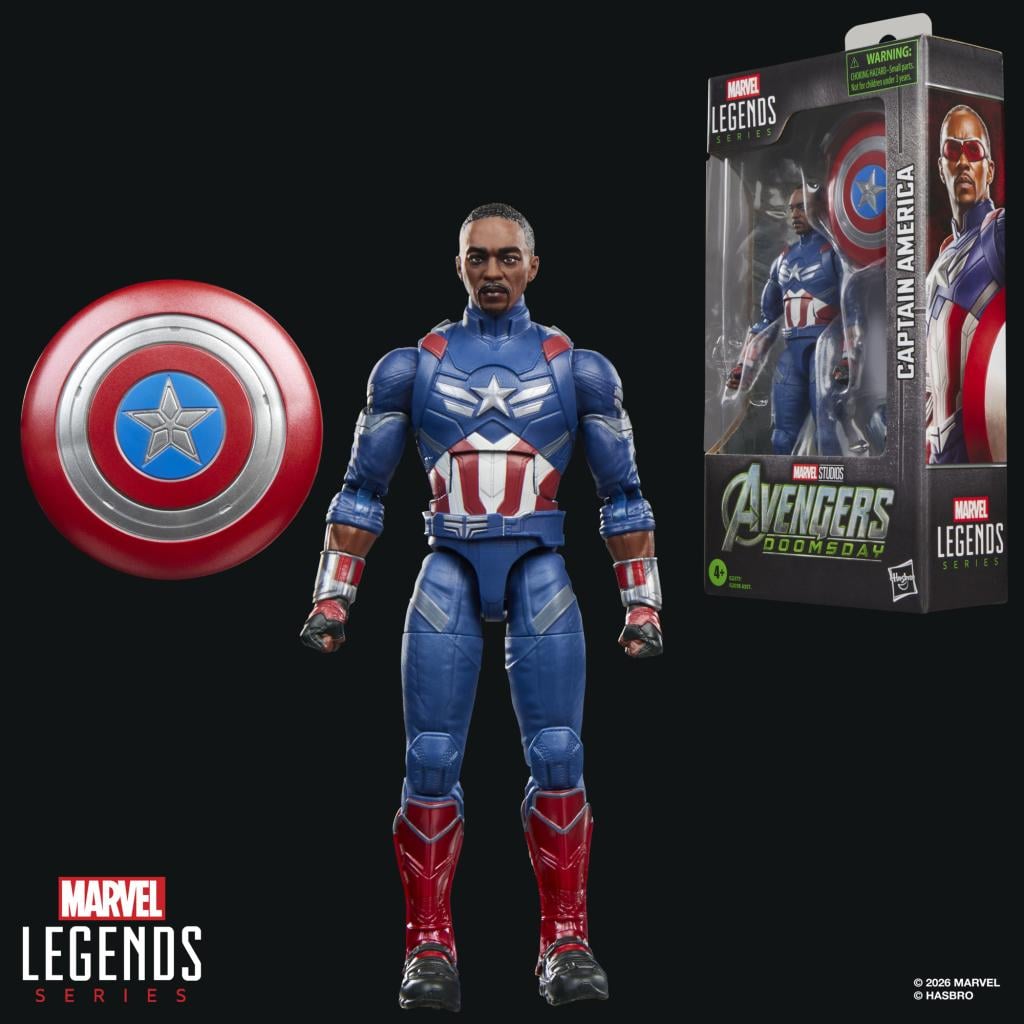 AVENGERS DOOMSDAY - Captain America - Figurine Legend Series 15cm - 2