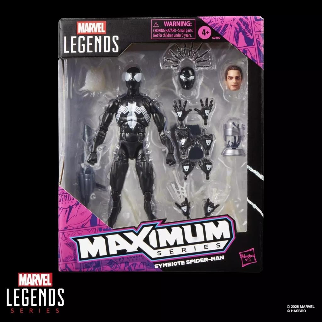 MARVEL - Symbiote Spider-Man - Figurine Legends Maximum Series 15cm - 2