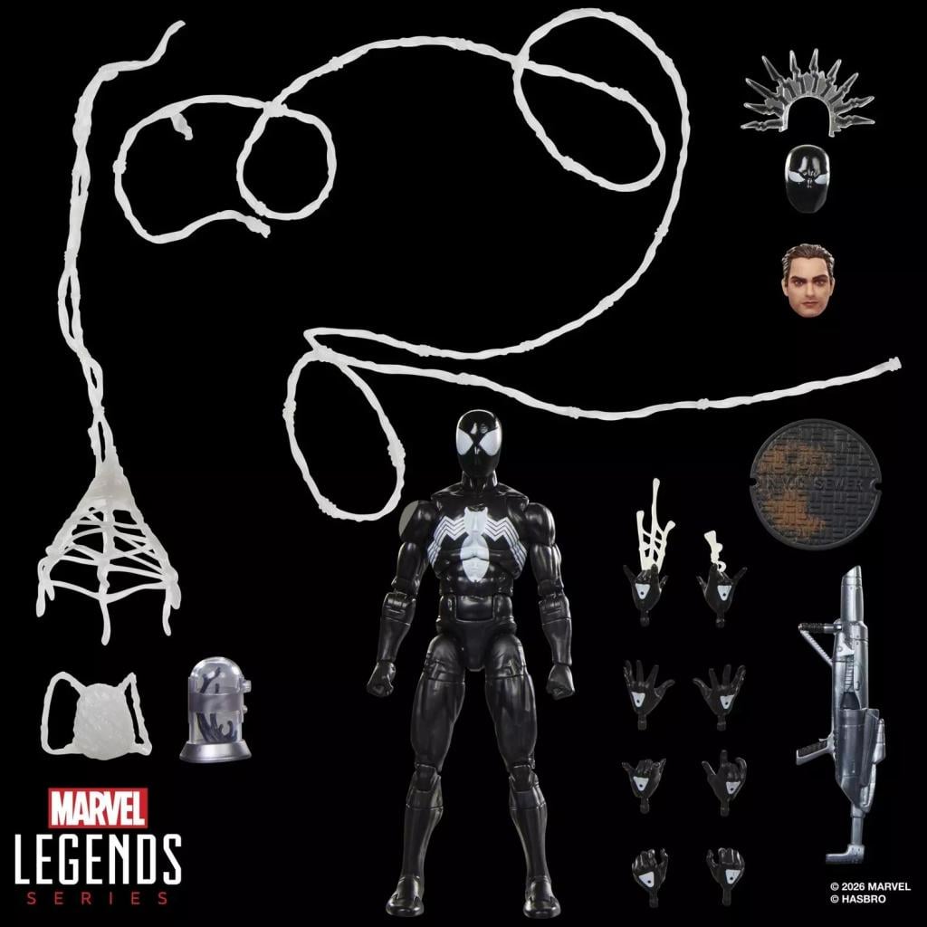 MARVEL - Symbiote Spider-Man - Figurine Legends Maximum Series 15cm - 6