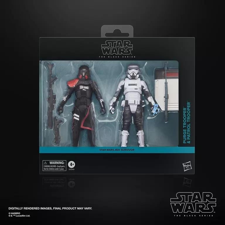 STAR WARS - Purge Trooper & Patrol Trooper - Figure Black Series 15cm - 2