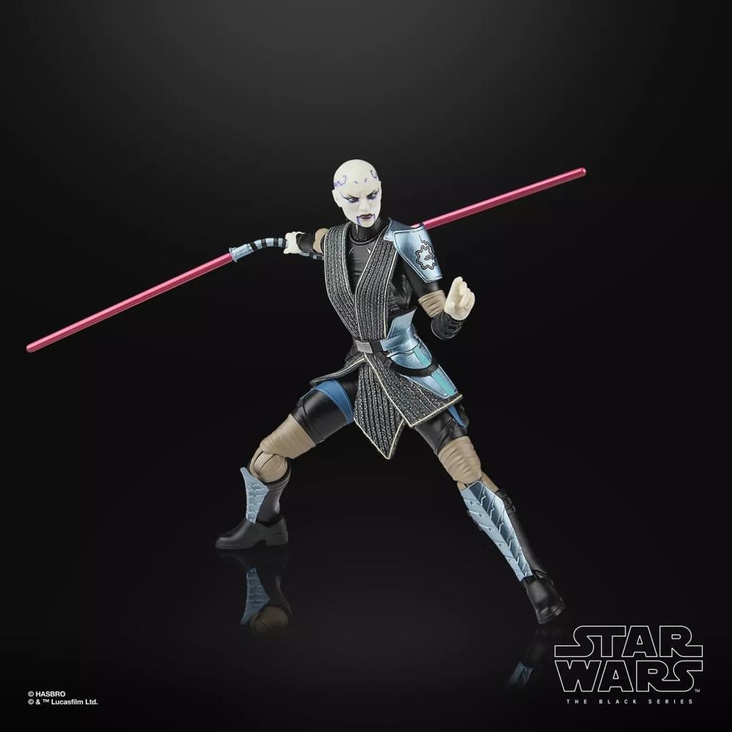 THE CLONE WARS - Asajj Ventress (Bounty Hunter) -Fig Black Series 15cm - 3