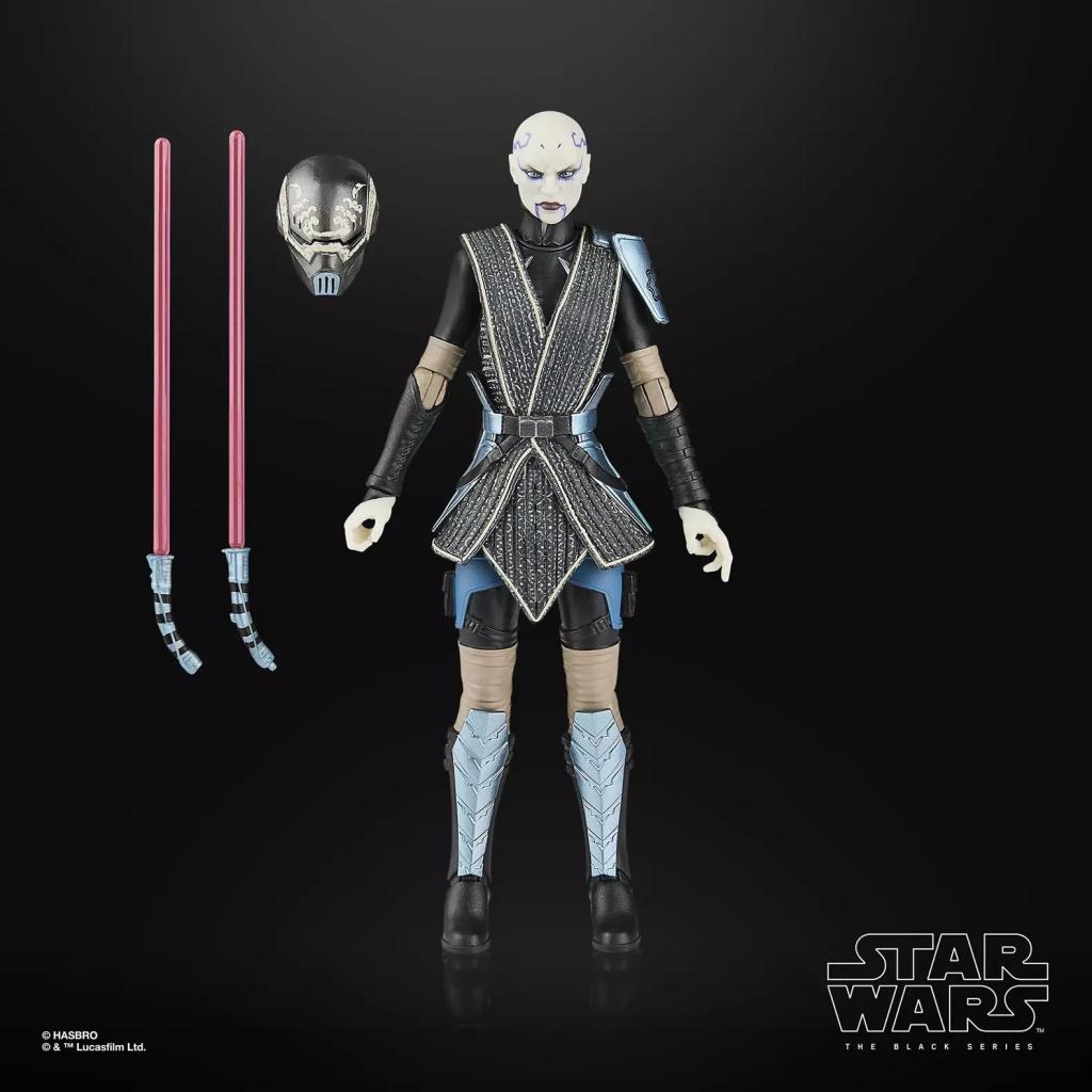 THE CLONE WARS - Asajj Ventress (Bounty Hunter) -Fig Black Series 15cm - 6
