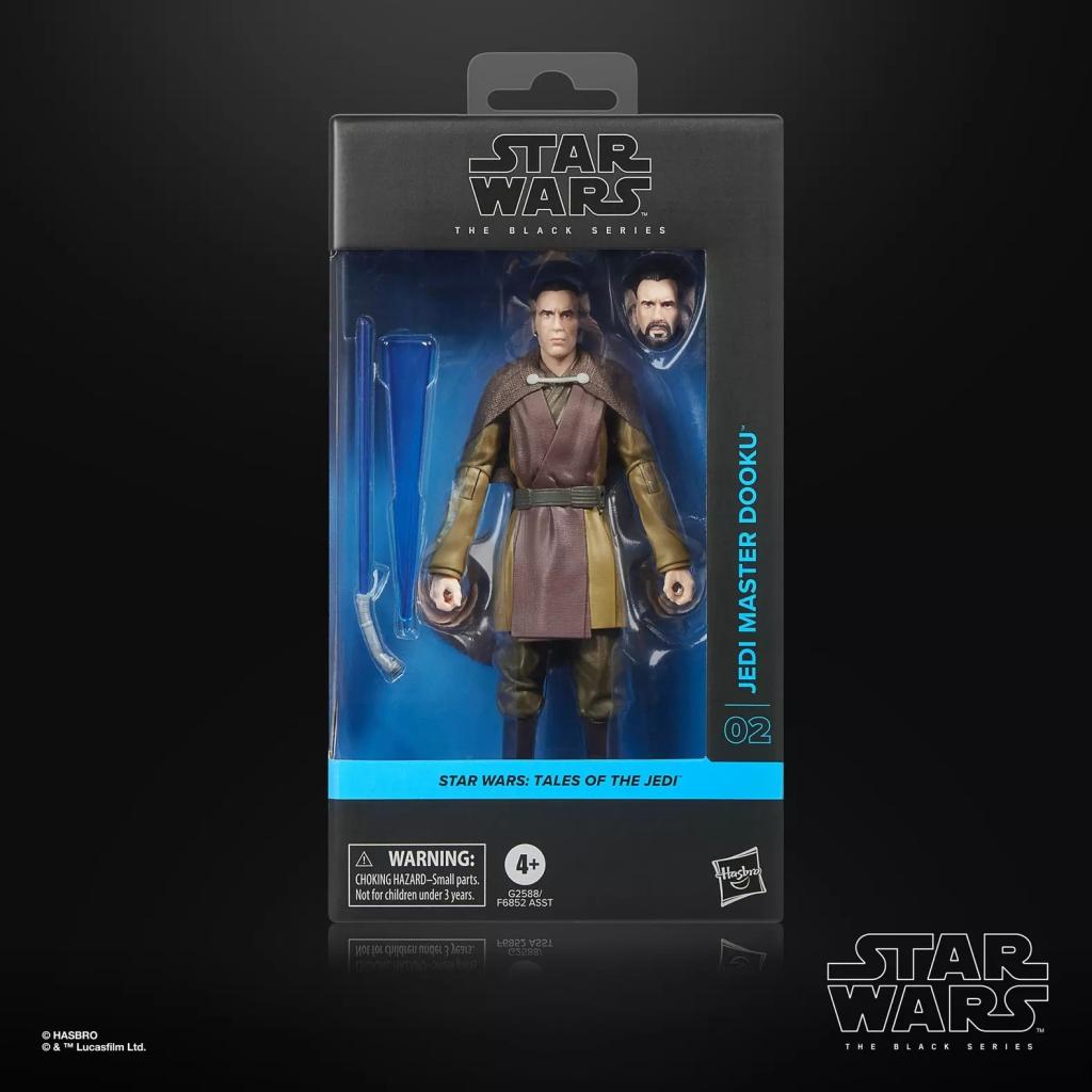 TALES OF THE JEDI - Jedi Master Dooku - Figure Black Series 15cm - 2