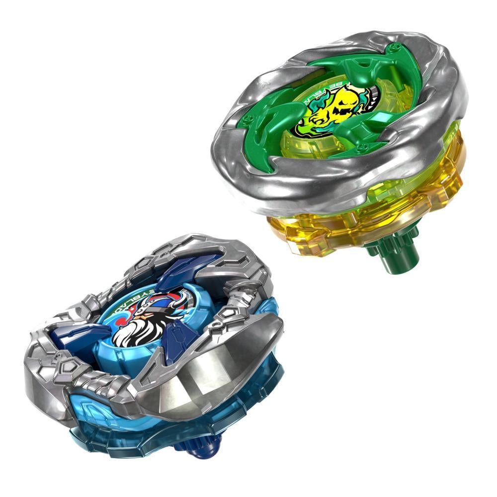 BEYBLADE X - Hack Viking 4-55O & Circle Ghost 4-60LR - 3