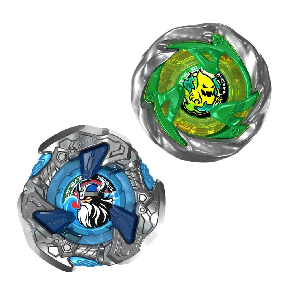 BEYBLADE X - Hack Viking 4-55O & Circle Ghost 4-60LR - 4