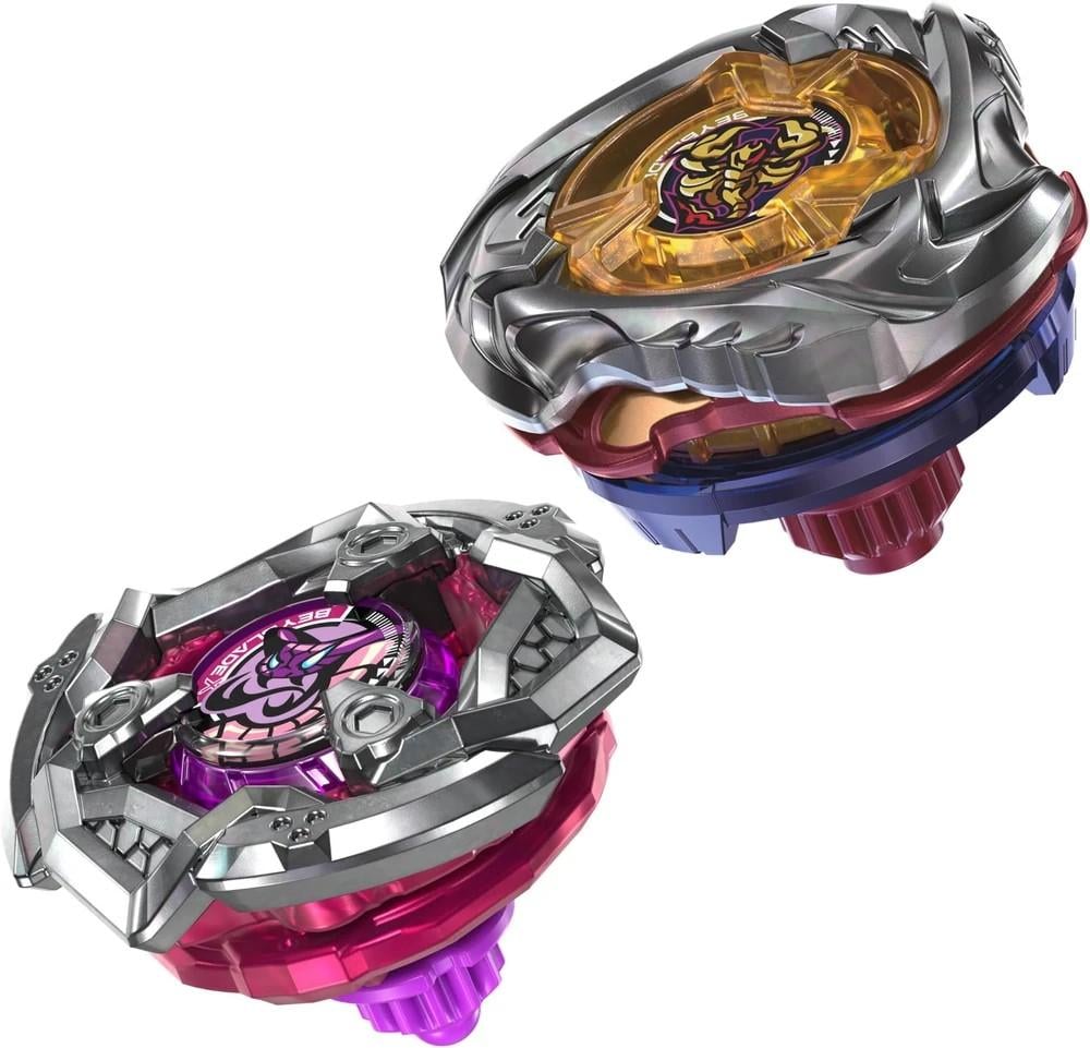 BEYBLADE X - Tail Viper 3-85LO & Spear Scorpio 0-70Z - 2