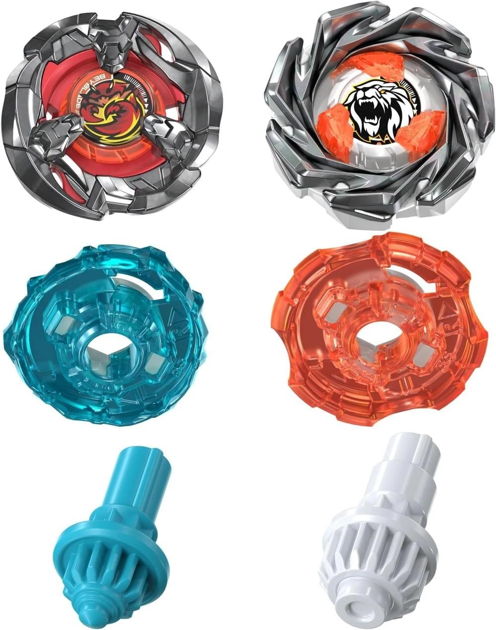 BEYBLADE X - Clamp Crab 9-65S & Crest Leon 4-55A - 5