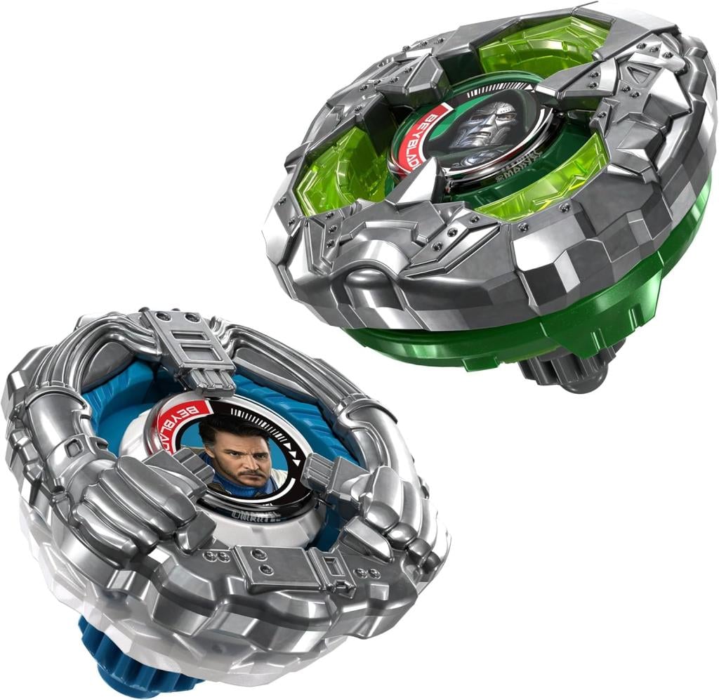 BEYBLADE X - Mister Fantastic 9-65A & Doctor Doom 0-80LO - 3