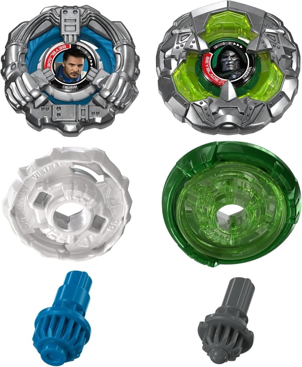 BEYBLADE X - Mister Fantastic 9-65A & Doctor Doom 0-80LO - 4