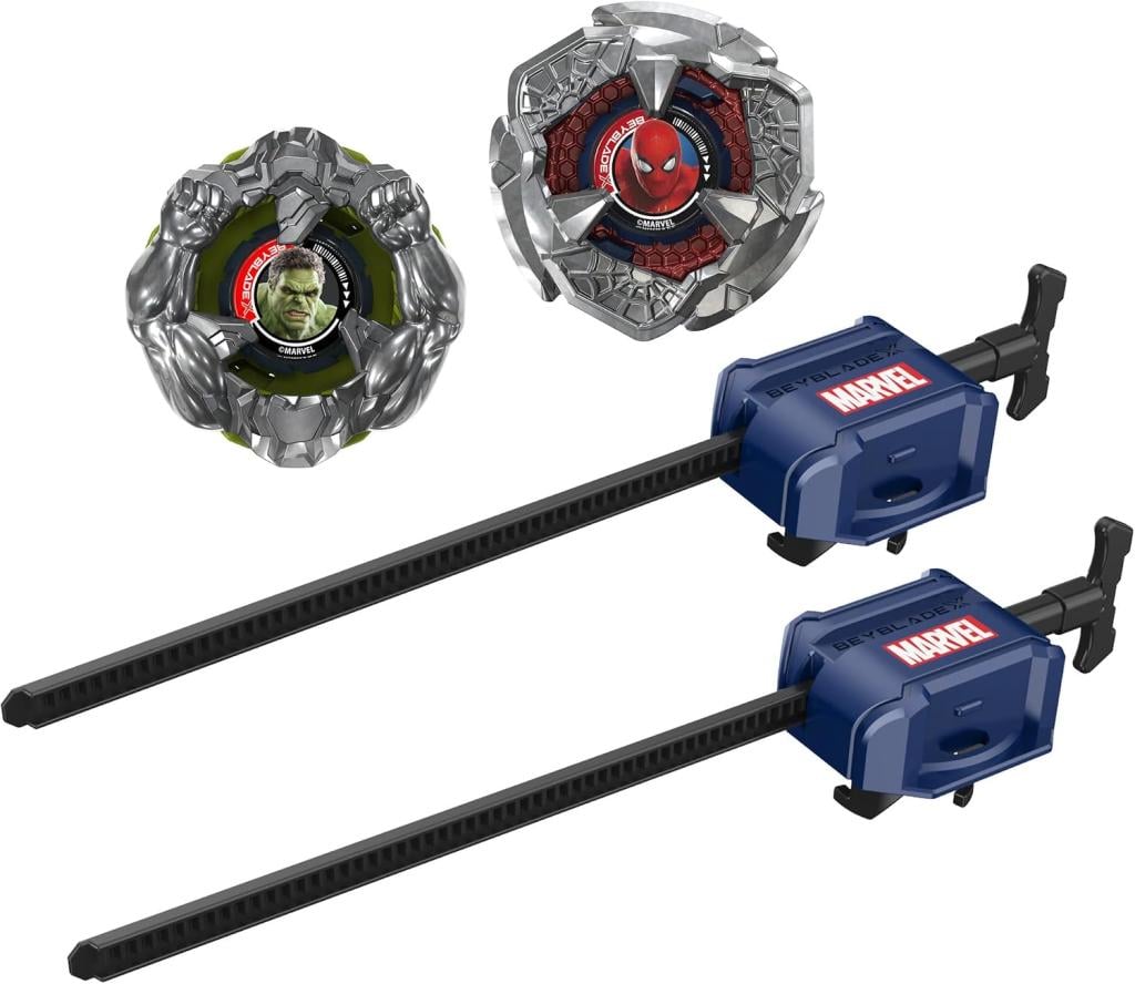 BEYBLADE X - Spider-Man 6-60R & Hulk 3-85N - 2