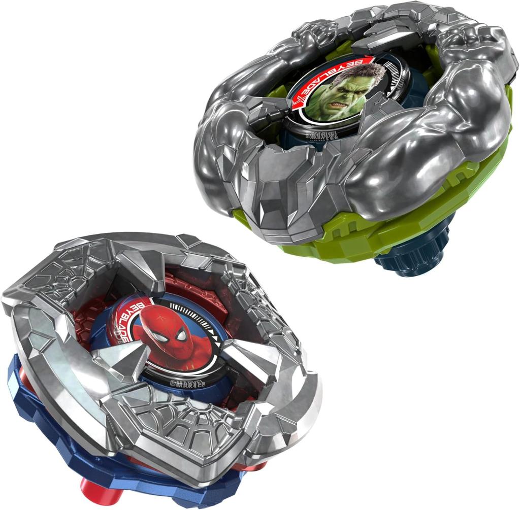 BEYBLADE X - Spider-Man 6-60R & Hulk 3-85N - 3