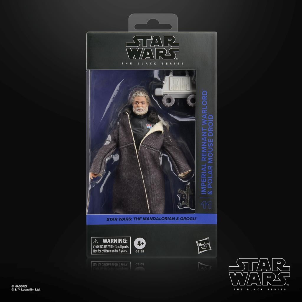 MANDALORIAN & GROGU - Imperial Warlord - Figurine Black Series 15cm - 2