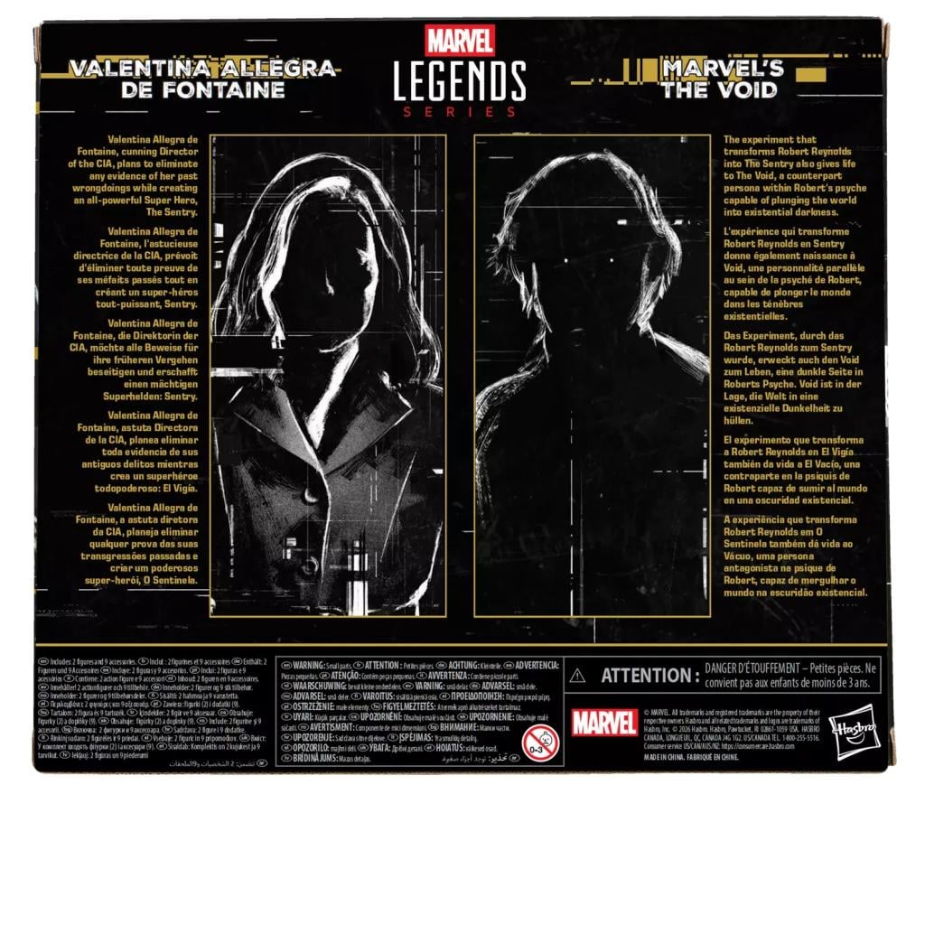 MARVEL - Valentina & Marvel's The Void  - Figure Legends Series 15cm - 6