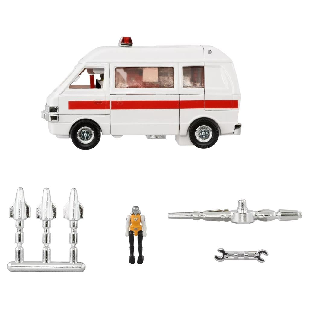 TRANSFORMERS - Missing Link C-15 Ratchet - Figure Takara Tomy 13.5cm - 6
