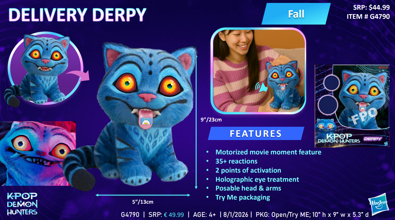 K-POP DEMON HUNTERS - Delivery Derpy - Figurine 23cm