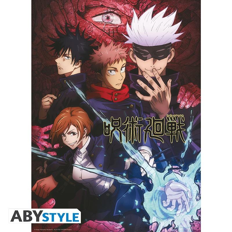 JUJUTSU KAISEN - Group and schools - Set 2 posters '52x38' - 2