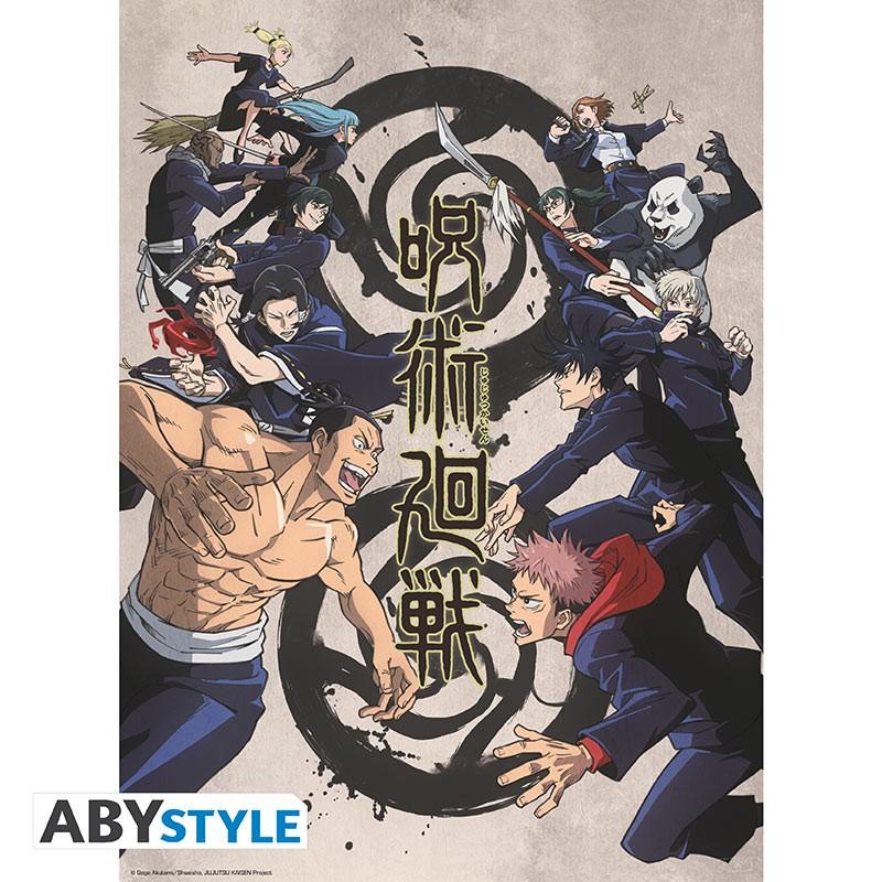 JUJUTSU KAISEN - Group and schools - Set 2 posters '52x38' - 3