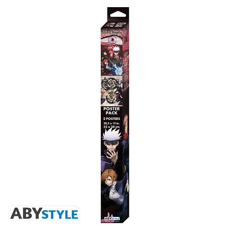 JUJUTSU KAISEN - Group and schools - Set 2 posters '52x38' - 4