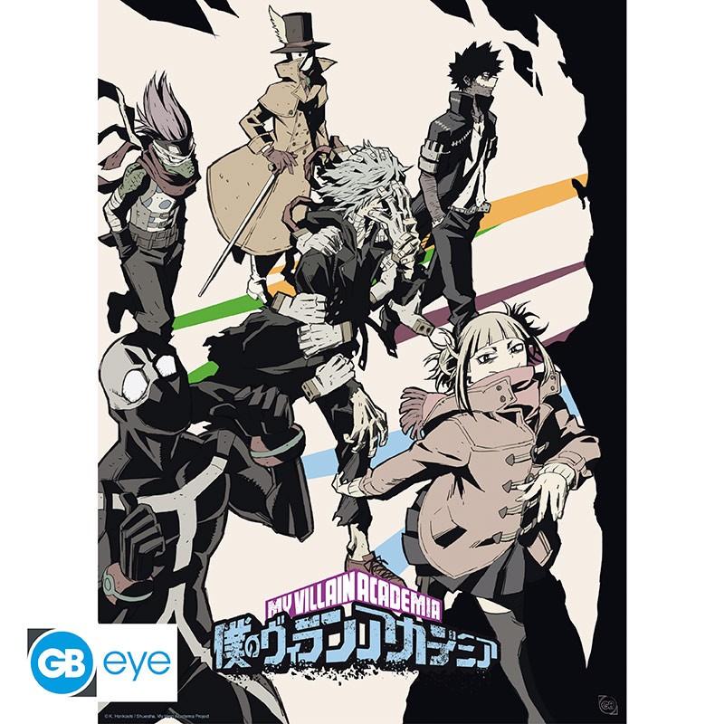 MY HERO ACADEMIA - Héros / Villains - Set 2 posters '52x38' - 3