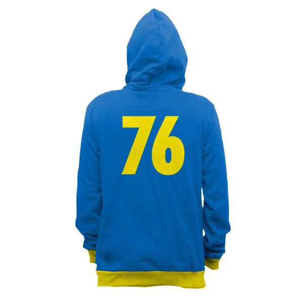 FALLOUT - Zip Hoodie Vault 76 (M) : ShopForGeek.com: T-Shirt Fallout