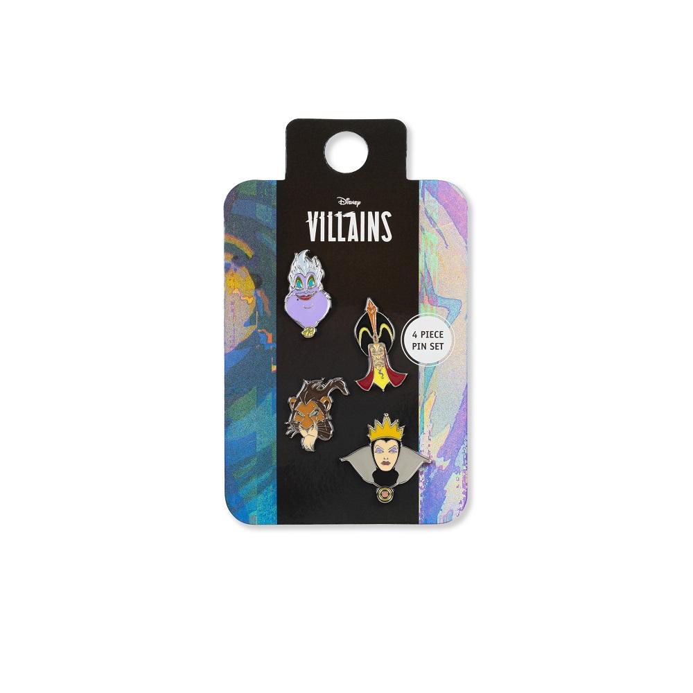 DISNEY - Villains - Set de 4 Pin's - 2