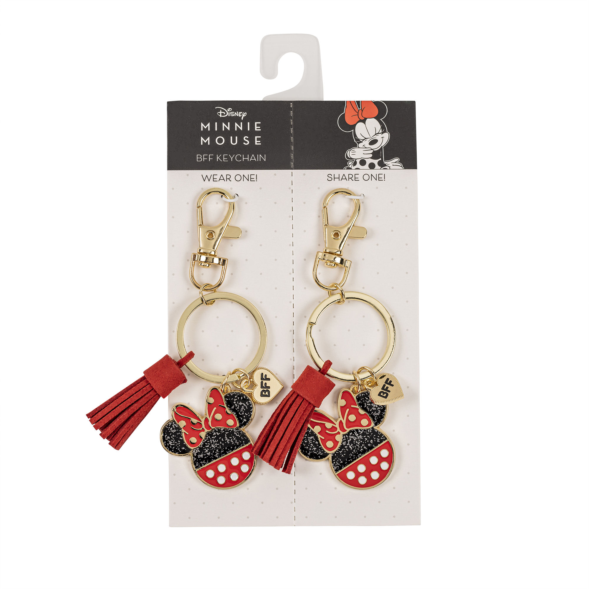 Disney Stitch & Angel - Set de 2 Portes-Clé BFF en Métal et PVC