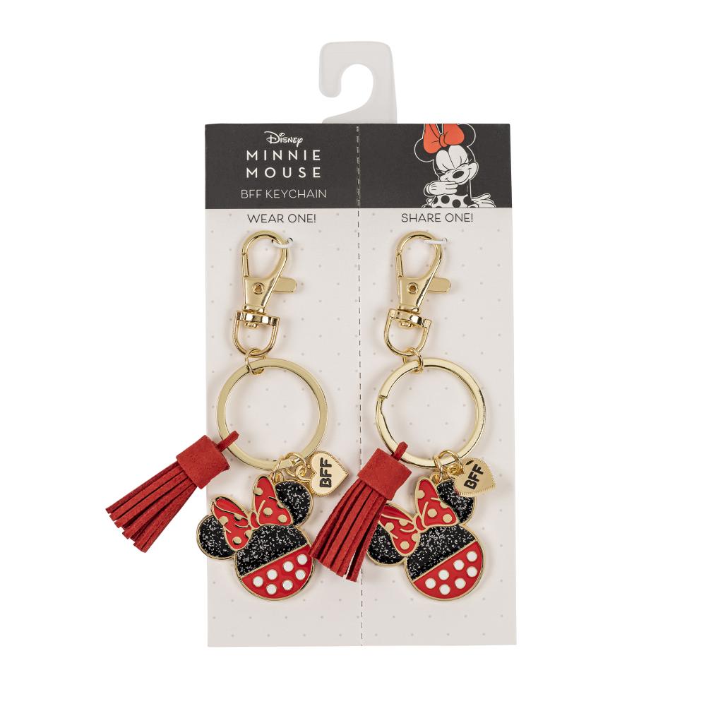 MINNIE - Set de 2 Portes-Clé BFF en Métal - 2