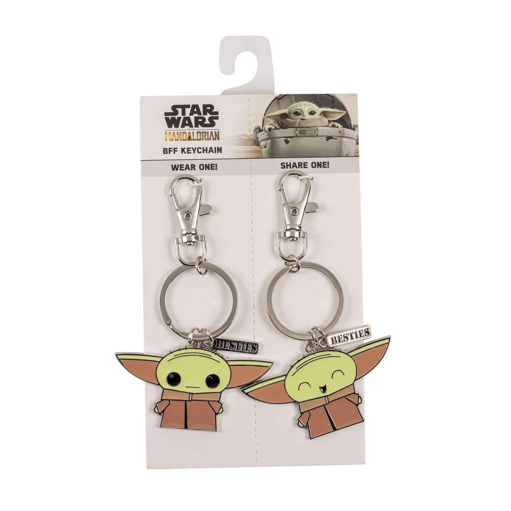 THE MANDALORIAN - Grogu - Set de 2 Portes-Clé BFF en Métal - 2