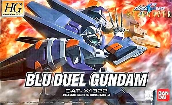 GUNDAM - Model Kit - High Grade - Blu Duel Gundam GAT-X1022 - 1