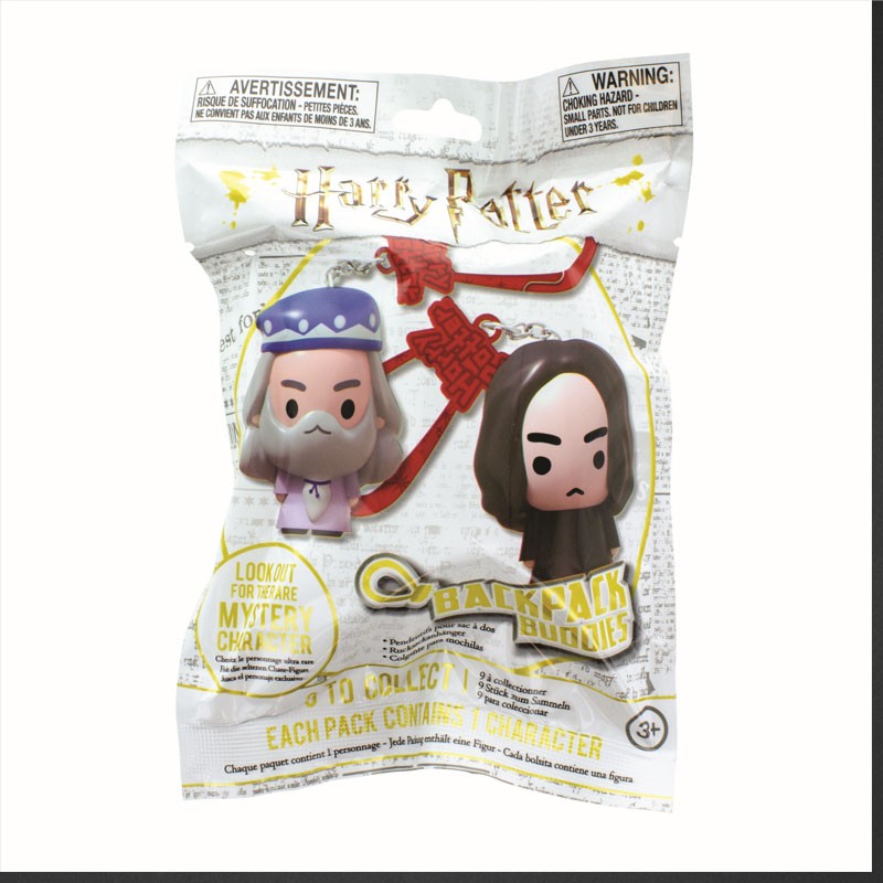 HARRY POTTER Backpack Buddies Keychain Serie 2 Box Display 24 Pces