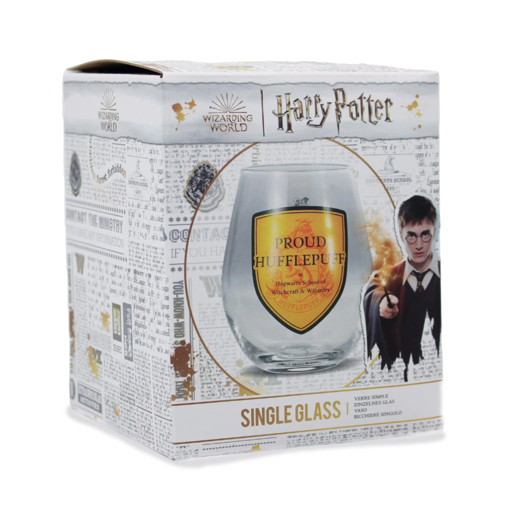 HARRY POTTER - Fier Poufsouffle - Verre 325ml - 3